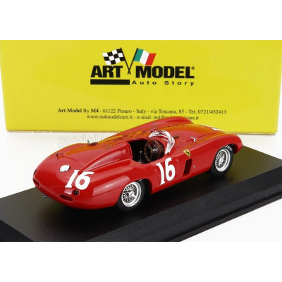 ART MODEL FERRARI 750 MONZA SPIDER N 16 SUPERCORTEMAGGIORE GP MONZA 1955 UMBERTO MAGLIOLI - MIKE HAWTHORN - RED 1/43