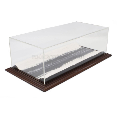 ATLANTIC VETRINA DISPLAY BOX DIORAMA BASE STRADA INNEVATA Lungh.LENGHT cm 57.0 X Largh.WIDTH cm 30.0 X Alt.HEIGHT cm 2.5 - SNOW