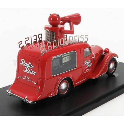 AUTOCULT STEYR XX VERSUCHSWAGEN - RADIO REISS - AUSTRIA 1929 - RED 1/43