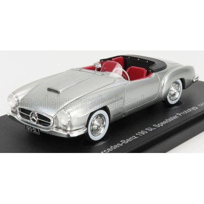 AVENUE43 MERCEDES BENZ SL-CLASS 190SL SPEEDSTER GERMANY 1954 - SILVER MET 1/43