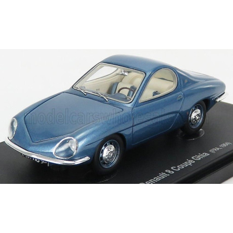 AVENUE43 RENAULT R8 COUPE GHIA FRANCE 1964 - BLUE MET 1/43