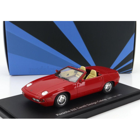 AVENUE43 PORSCHE 928 CABRIOLET CARELLI DESIGN USA 1981 - RED 1/43