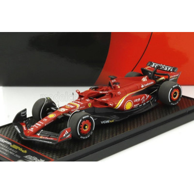 BBR MODELS FERRARI F1  SF-24 TEAM SCUDERIA FERRARI N 16 AUSTRALIAN GP 2024 CHARLES LECLERC - RED BLACK 1/43
