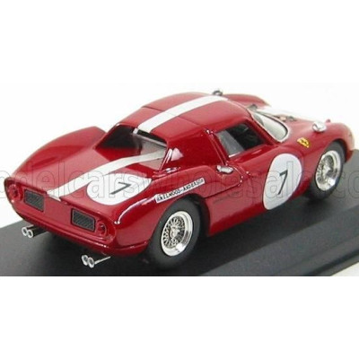 BEST MODEL FERRARI 250LM N 7 KYALAMI 1966 HAILWOOD - ANDERSON - BORDEAUX  WHITE 1/43