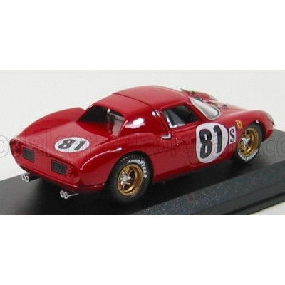 BEST MODEL FERRARI 250LM N 81 DAYTONA 1968 PIPER - GREGORY - RED 1/43