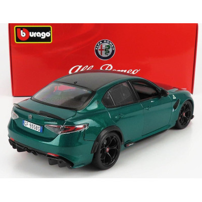 BURAGO ALFA ROMEO GIULIA GTA 2020 - M O N T R E A L GREEN MET 1/18