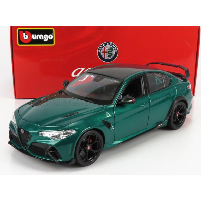 BURAGO ALFA ROMEO GIULIA GTAm 2020 - M O N T R E A L GREEN MET 1/18