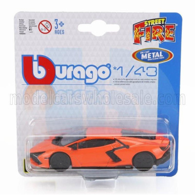 BURAGO LAMBORGHINI REVUELTO HYBRID 2023 - ORANGE 1/43