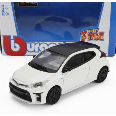 BURAGO TOYOTA YARIS GR 2020 - WHITE 1/43