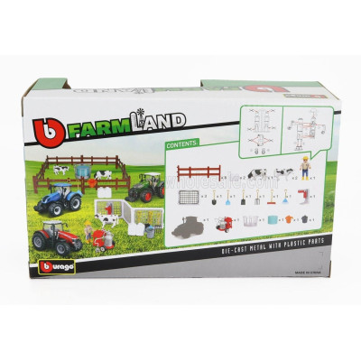 BURAGO FENDT SET FARM LANDT 1050 VARIO TRACTOR 2016 - VARIOUS 1/50