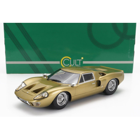 CULT SCALE MODELS FORD USA GT40 MKIII 1966 - GOLD 1/18