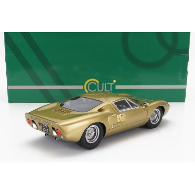 CULT SCALE MODELS FORD USA GT40 MKIII 1966 - GOLD 1/18