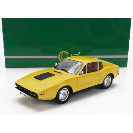 CULT SCALE MODELS SAAB SONNET III COUPE 1972 - YELLOW 1/18
