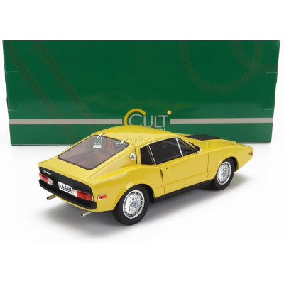 CULT SCALE MODELS SAAB SONNET III COUPE 1972 - YELLOW 1/18