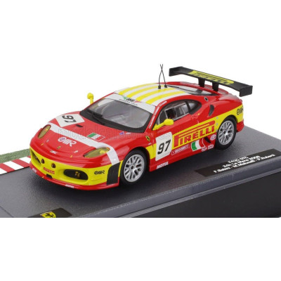 EDICOLA FERRARI F430GT 4.0L V8 TEAM BMS SCUDERIA ITALIA N 97 2nd LMGT2 CLASS 24h LE MANS 2008 MATTEO MALUCELLI - PAOLO RUBERTI -
