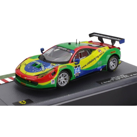 EDICOLA FERRARI 458 ITALIA GT3 4.5L V8 TEAM SCUDERIA CORSA N 64 24h DAYTONA 2015 ANDREA BERTOLINI - FRANCISCO LONGO - DANIEL SER