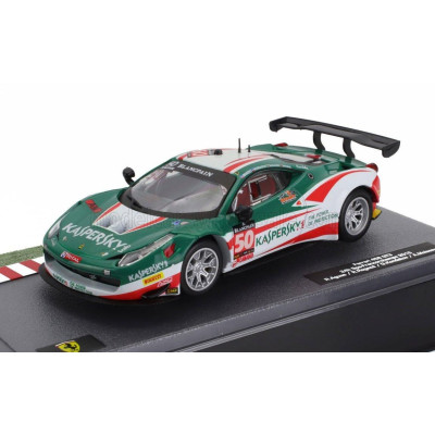 EDICOLA FERRARI 458 ITALIA GT3 4.5L V8 TEAM AF CORSE N 50 24h SPA FRANCORCHAMPS 2015 ALEXANDER MOISEEV - GARRY KONDAKOV - RICCAR