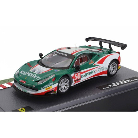 EDICOLA FERRARI 458 ITALIA GT3 4.5L V8 TEAM AF CORSE N 50 24h SPA FRANCORCHAMPS 2015 ALEXANDER MOISEEV - GARRY KONDAKOV - RICCAR