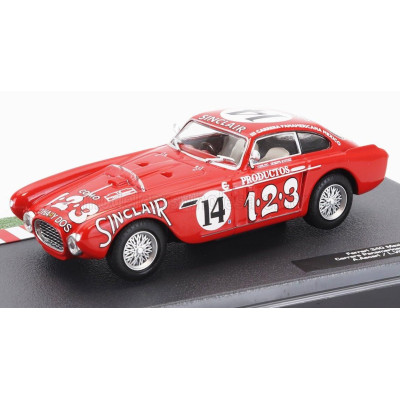 EDICOLA FERRARI 340 MEXICO VIGNALE COUPE N 14 RALLY CARRERA PANAMERICANA MEXICO 1952 ALBERTO ASCARI - LUIGI VILLORESI - RED WHIT