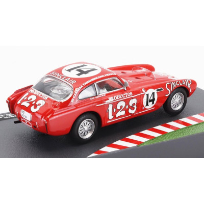 EDICOLA FERRARI 340 MEXICO VIGNALE COUPE N 14 RALLY CARRERA PANAMERICANA MEXICO 1952 ALBERTO ASCARI - LUIGI VILLORESI - RED WHIT