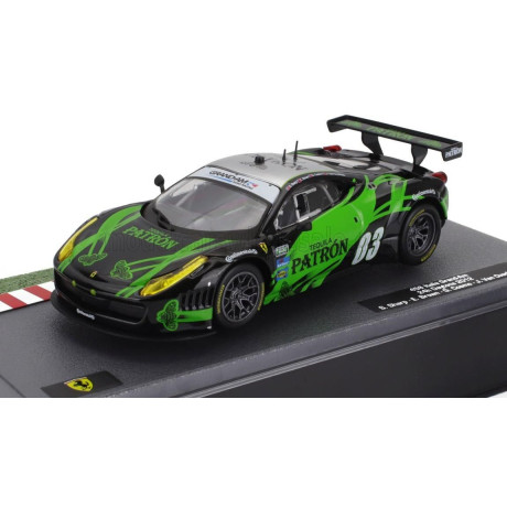 EDICOLA FERRARI 458 ITALIA 4.5L V8 GRAND-AM TEAM EXTREME SPEED MOTORSPORT N 03 24h DAYTONA 2012 SCOTT SHARP - ED BROWN - JOHANNE