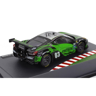 EDICOLA FERRARI 458 ITALIA 4.5L V8 GRAND-AM TEAM EXTREME SPEED MOTORSPORT N 03 24h DAYTONA 2012 SCOTT SHARP - ED BROWN - JOHANNE