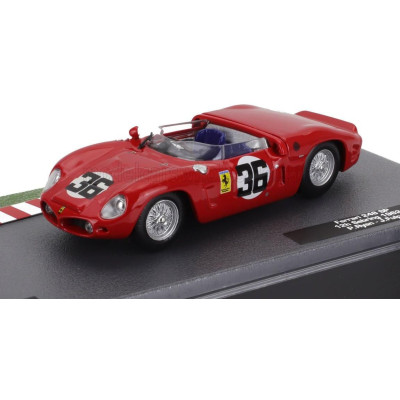 EDICOLA FERRARI 248SP SPIDER TEAM N.A.R.T. N 36 12h SEBRING 1962 PETER RYAN - JOHN FULP - RED 1/43