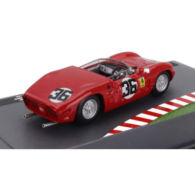 EDICOLA FERRARI 248SP SPIDER TEAM N.A.R.T. N 36 12h SEBRING 1962 PETER RYAN - JOHN FULP - RED 1/43