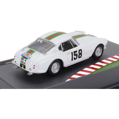 EDICOLA FERRARI 250 GT BERLINETTA INTERIM N 158 TOUR DE FRANCE 1959 JO SCHLESSER - ANNIE SCHLESSER - WHITE GREEN 1/43