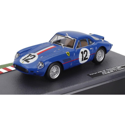 EDICOLA FERRARI 250 GT SPERIMENTALE 3.0L V12 TEAM SEFAC FERRARI N 12 24h LE MANS 1961 FERNAND TAVANO - GIANCARLO BAGHETTI - BLUE