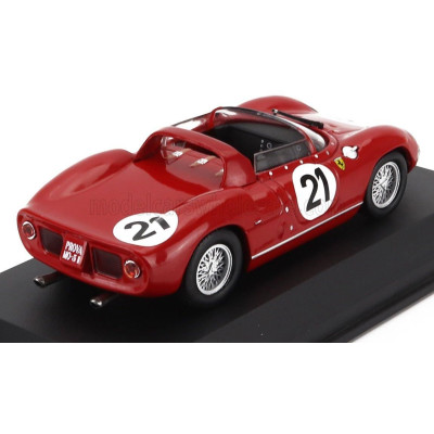 EDICOLA FERRARI 250P SPIDER 3.0L V12 TEAM FERRARI SPA SEFAC N 21 WINNER 24h LE MANS 1963 LUDOVICO SCARFIOTTI - LORENZO BANDINI -