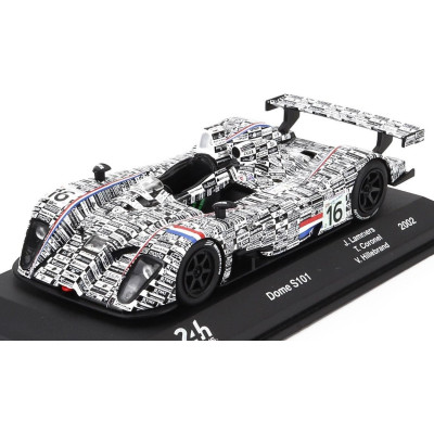 EDICOLA DOME S101 JUDD GV4 4.0 L V10 TEAM RACING FOR HOLLAND N 16 24h LE MANS 2002 JAN LAMMERS - TOM CORONEL - VAL HILLEBRAND -