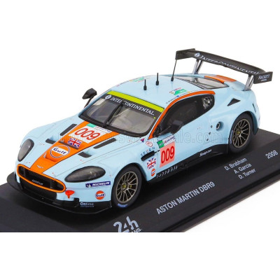 EDICOLA ASTON MARTIN DBR9 AMR 6.0L V12 TEAM ASTON MARTIN N 009 WINNER LMGT1 CLASS 24h LE MANS 2008 DAVID BRABHAM - ANTONIO GARCI