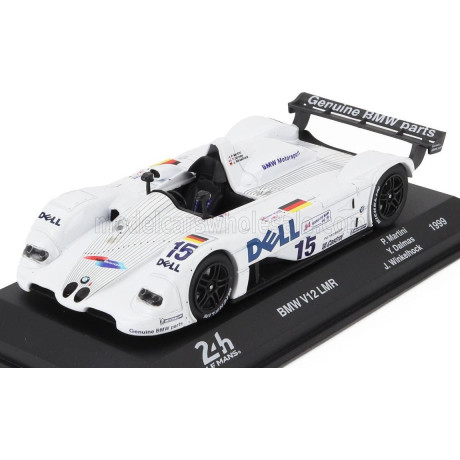 EDICOLA BMW S70 6.0L V12 LMR TEAM BMW MOTORSPORT DELL N 15 WINNER 24h LE MANS 1999 PIERLUIGI MARTINI - YANNICK DALMAS - JOACHIM