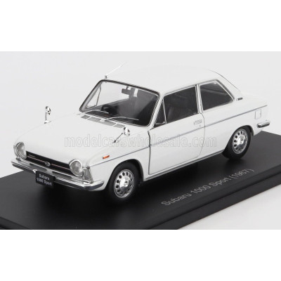 EDICOLA SUBARU 1000 SPORT 1967 - WHITE 1/24