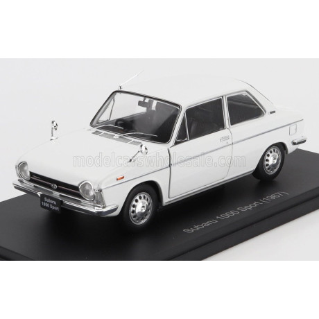 EDICOLA SUBARU 1000 SPORT 1967 - WHITE 1/24