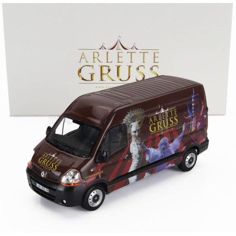 ELIGOR RENAULT MASTER VAN ARLETTE GRUSS 2003 - PURPLE 1/43