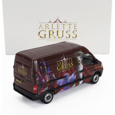 ELIGOR RENAULT MASTER VAN ARLETTE GRUSS 2003 - PURPLE 1/43