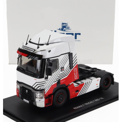 ELIGOR RENAULT T480 TRACTOR TRUCK RED 13L 2-ASSI 2021 - WHITE RED 1/43