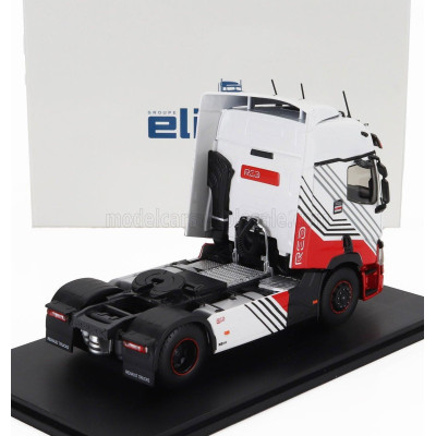ELIGOR RENAULT T480 TRACTOR TRUCK RED 13L 2-ASSI 2021 - WHITE RED 1/43