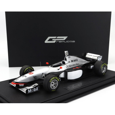 GP REPLICAS McLAREN F1  MP4/12 MERCEDES N 10 WINNER AUSTRALIAN GP 1997 DAVID COULTHARD - SILVER BLACK 1/18