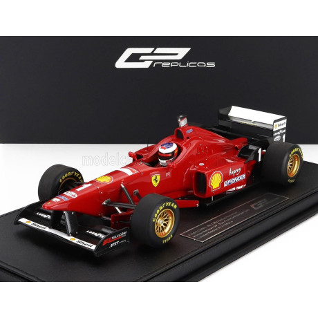 GP REPLICAS FERRARI F1  F310/2 N 1 WINNER SPA BELGIAN GP (with pilot figure) 1996 MICHAEL SCHUMACHER - RED 1/18