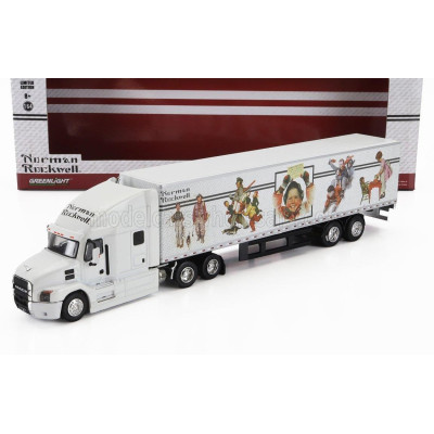 GREENLIGHT MACK ANTHEM TRUCK 2019 - NORMAN ROCKWELL - WHITE 1/64
