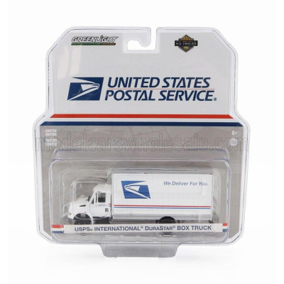 GREENLIGHT INTERNATIONAL DURASTAR 4400 TRUCK UNITED STATES POSTAL SERVICE 2019 - WHITE 1/64