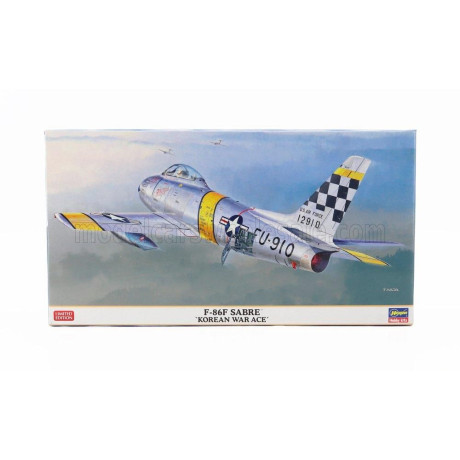 HASEGAWA NORTH AMERICAN SABRE F86F MILITARY AIRPLANE 1949 1/48