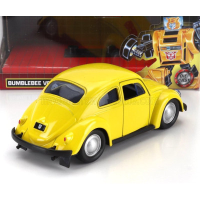 JADA VOLKSWAGEN BEETLE 1969 - BUMBLEBEE TRANSFORMERS - MOVIE - YELLOW 1/32