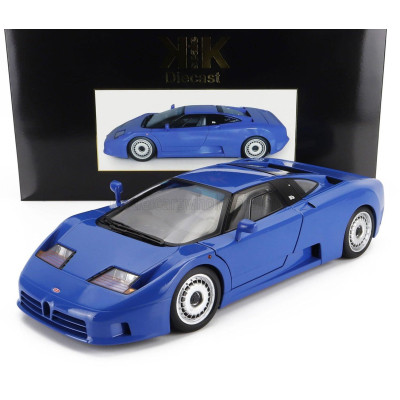 KK SCALE BUGATTI EB110 1991 - BLUE 1/12