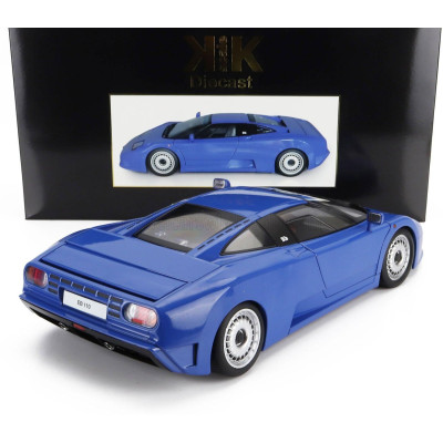 KK SCALE BUGATTI EB110 1991 - BLUE 1/12