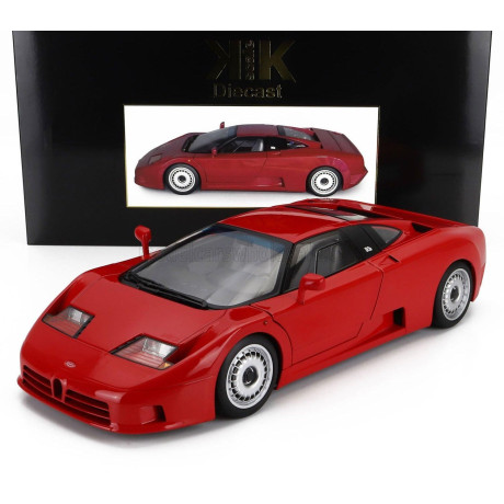 KK SCALE BUGATTI EB110 1991 - RED 1/12