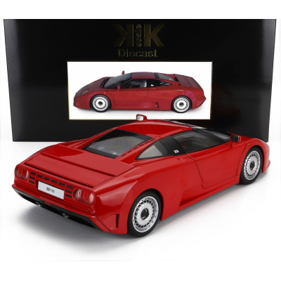 KK SCALE BUGATTI EB110 1991 - RED 1/12